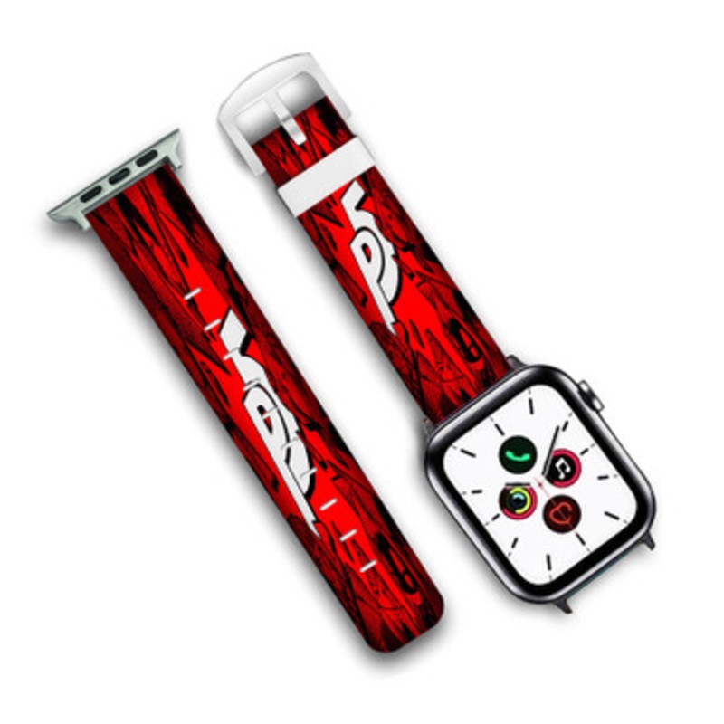 Pastele Persona 5 Custom Personalized Apple Watch Band Genuine Leather Watch Band Replacement 38mm 40mm 42mm 44mm