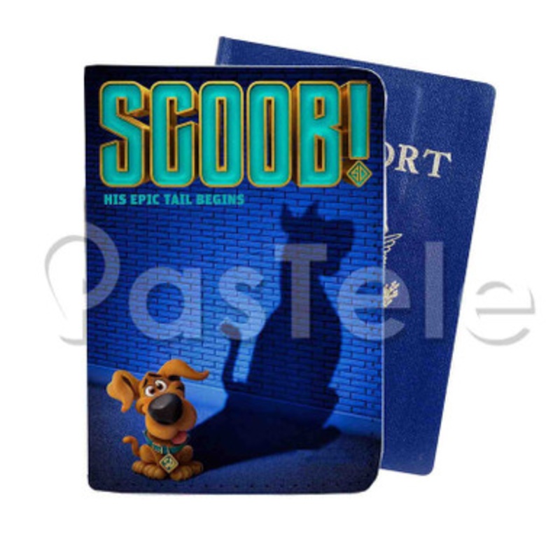 Scoob Custom PU Leather Passport Travel Baggage Cover
