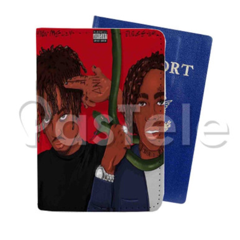 YNW Melly ft Juice WRLD Suicidal Custom PU Leather Passport Travel Baggage Cover