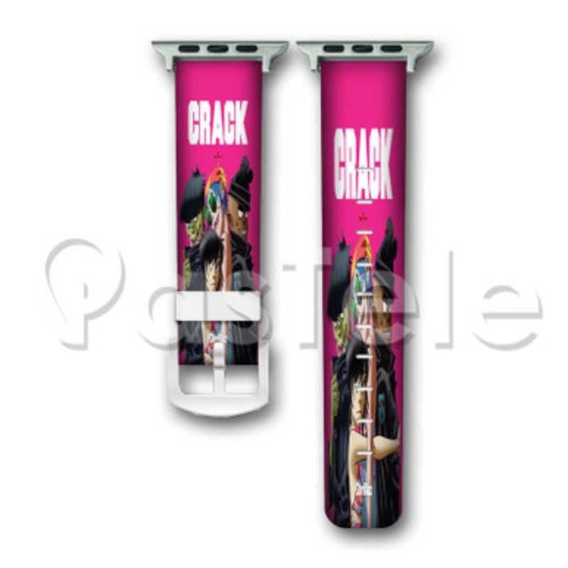 Gorillaz 2 Custom Personalized Apple Watch Band 38mm 40mm 42mm 44mm Leather PU