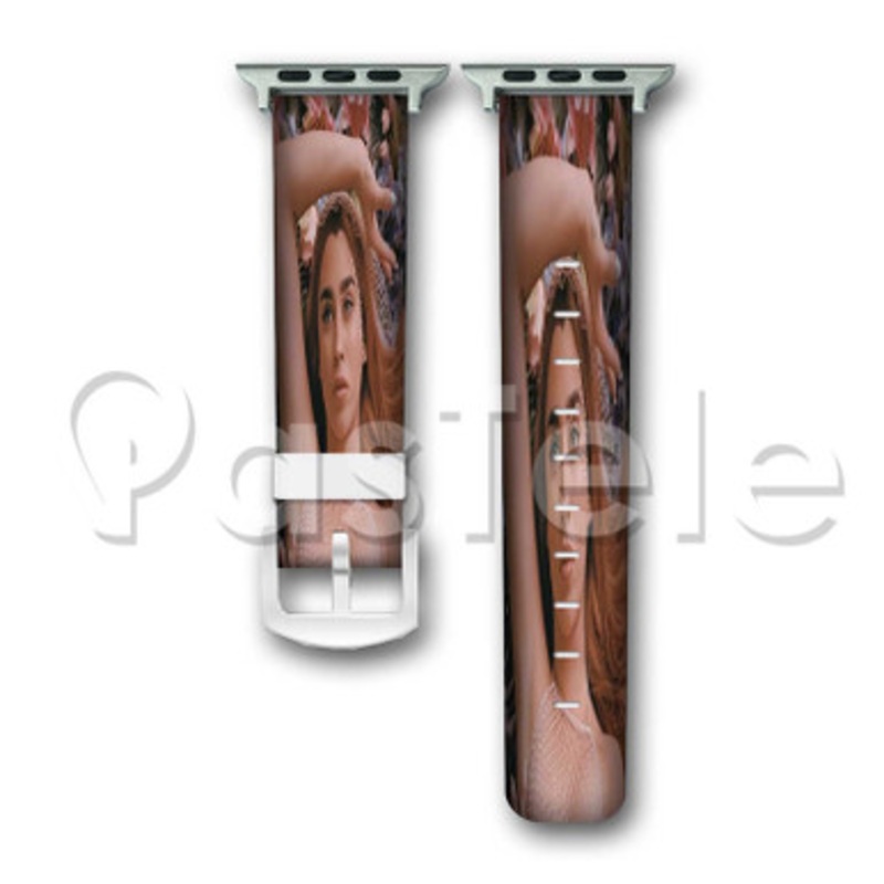 Lauren Jauregui Custom Personalized Apple Watch Band 38mm 40mm 42mm 44mm Leather PU