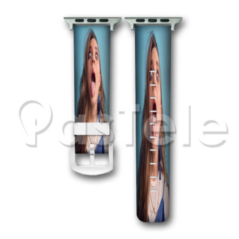 Mackenzie Ziegler Custom Personalized Apple Watch Band 38mm 40mm 42mm 44mm Leather PU
