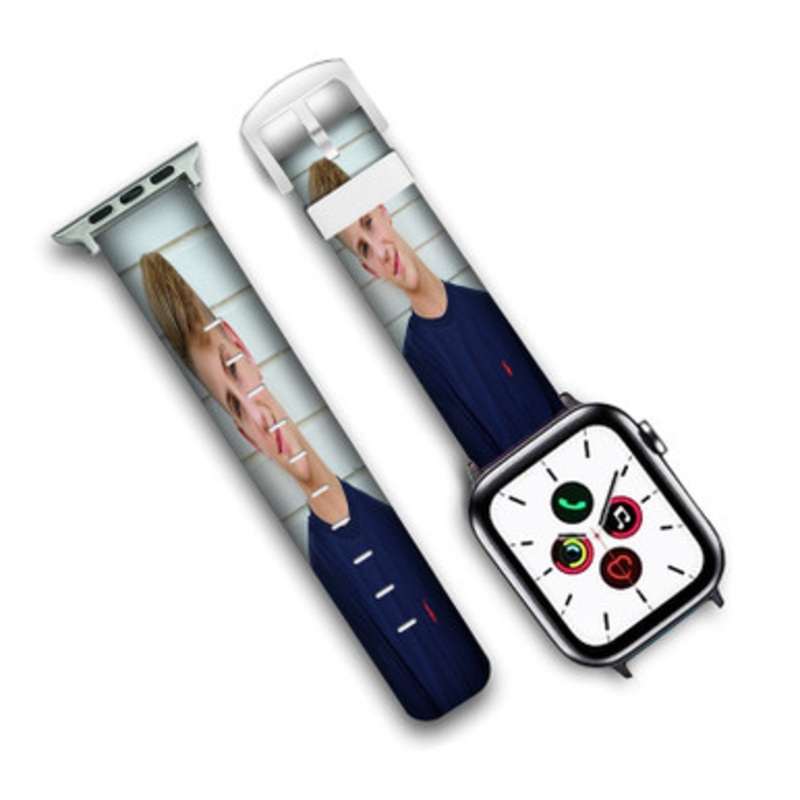Pastele Matty BRaps New Custom Personalized Apple Watch Band Genuine Leather Watch Band Replacement 38mm 40mm 42mm 44mm