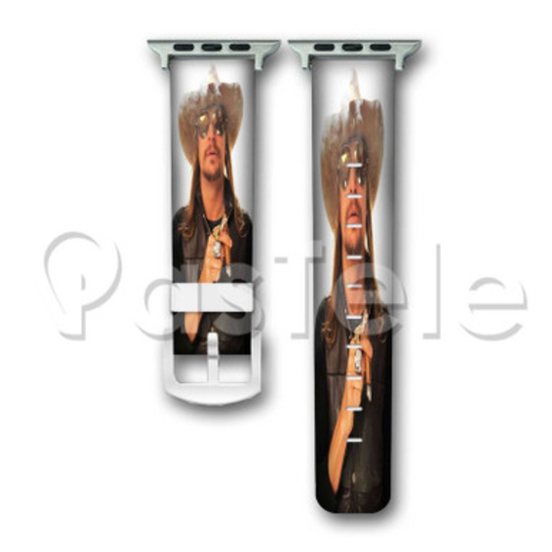 Kid Rock Custom Personalized Apple Watch Band 38mm 40mm 42mm 44mm Leather PU Watch