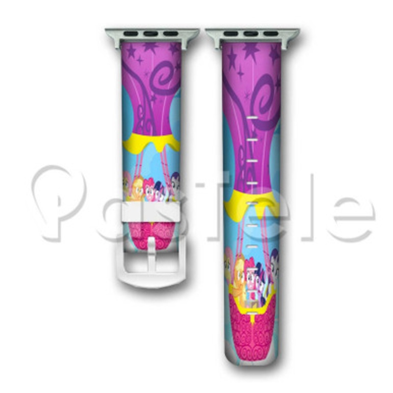 My Little Pony 2 Custom Personalized Apple Watch Band 38mm 40mm 42mm 44mm Leather PU Watch