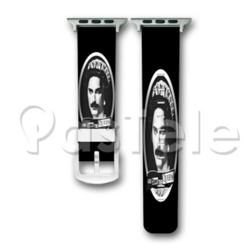 Queen Custom Personalized Apple Watch Band 38mm 40mm 42mm 44mm Leather PU Watch