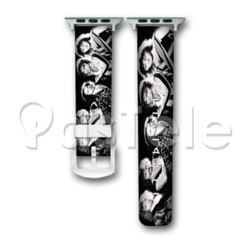 Scorpions Custom Personalized Apple Watch Band 38mm 40mm 42mm 44mm Leather PU Watch