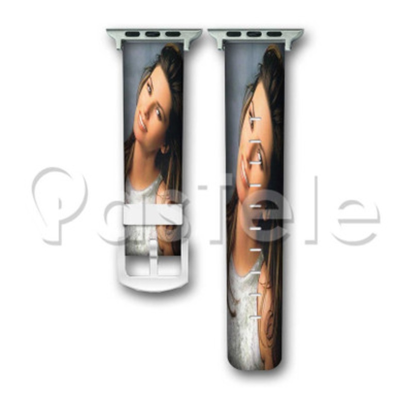 Shania Twain 2 Custom Personalized Apple Watch Band 38mm 40mm 42mm 44mm Leather PU Watch