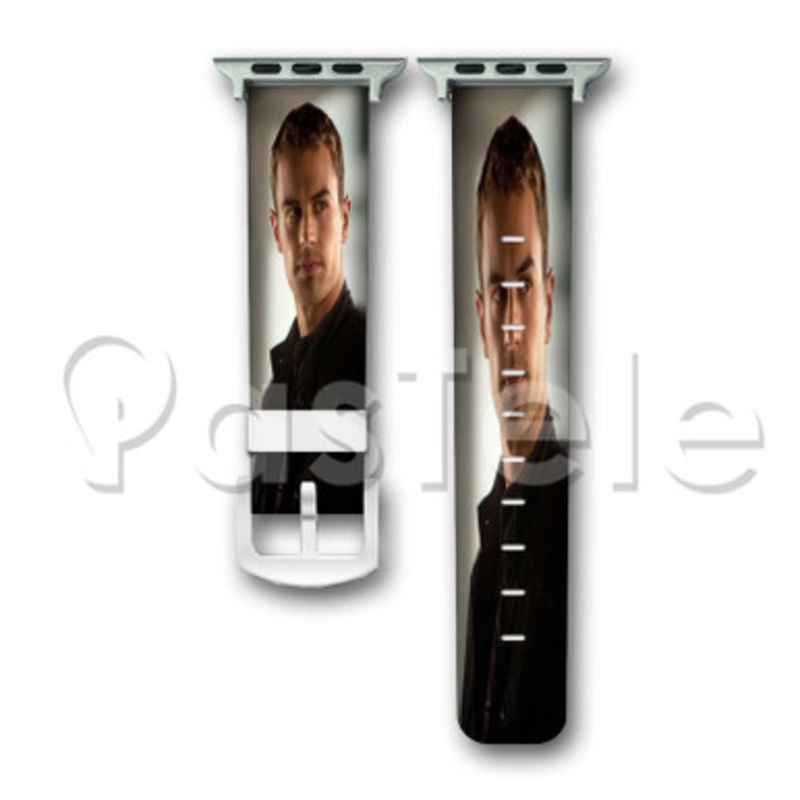 Tobias Eaton Insurgent Custom Personalized Apple Watch Band 38mm 40mm 42mm 44mm Leather PU Watch