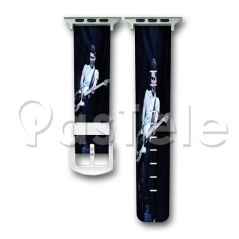 Calum Hood Custom Personalized Apple Watch Band 38mm 40mm 42mm 44mm Leather PU Watch