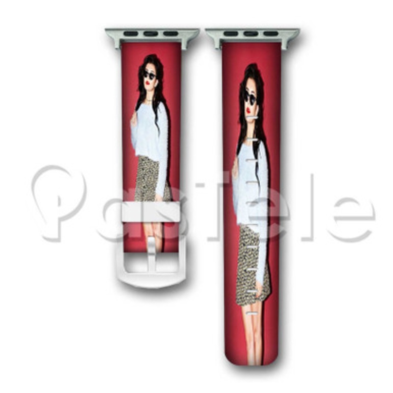 Charli XCX Custom Personalized Apple Watch Band 38mm 40mm 42mm 44mm Leather PU Watch