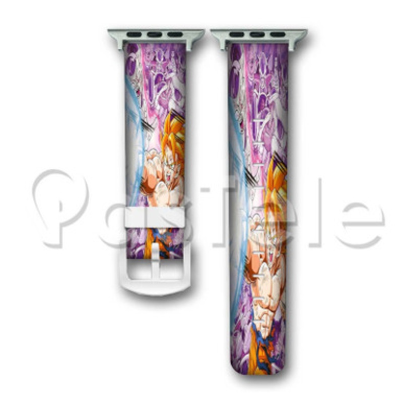 Dragon Ball Z 2 Custom Personalized Apple Watch Band 38mm 40mm 42mm 44mm Leather PU Watch