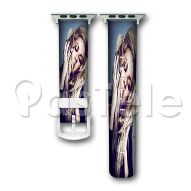 Ellie Goulding Custom Personalized Apple Watch Band 38mm 40mm 42mm 44mm Leather PU Watch