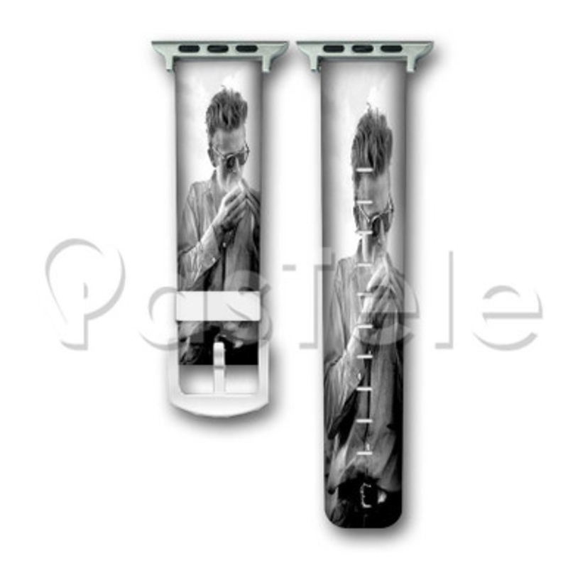 james Dean Custom Personalized Apple Watch Band 38mm 40mm 42mm 44mm Leather PU Watch
