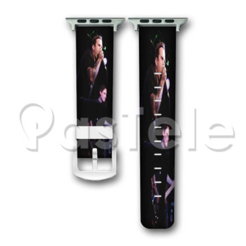 Joel Birch The Ammity Affliction Custom Personalized Apple Watch Band 38mm 40mm 42mm 44mm Leather PU Watch
