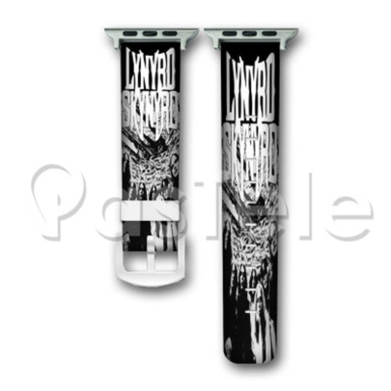Lynyrd Skynyrd Custom Personalized Apple Watch Band 38mm 40mm 42mm 44mm Leather PU Watch