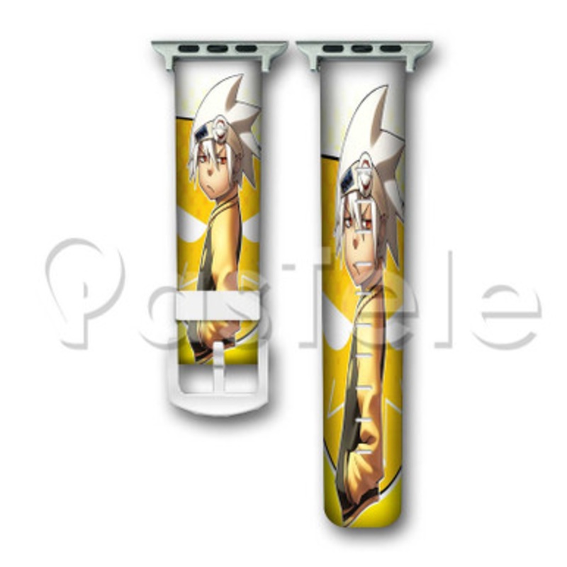 Soul Eater 2 Custom Personalized Apple Watch Band 38mm 40mm 42mm 44mm Leather PU Watch