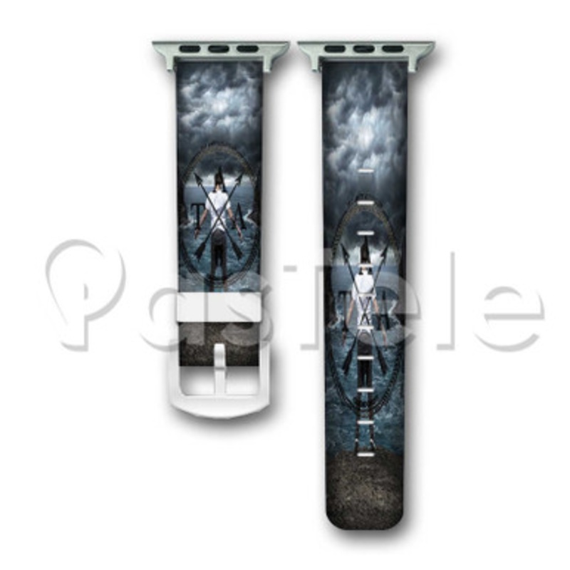 The Amity Affliction Custom Personalized Apple Watch Band 38mm 40mm 42mm 44mm Leather PU Watch