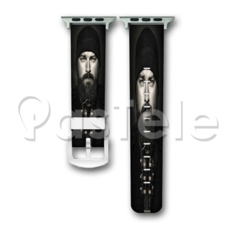 Zac Brown Custom Personalized Apple Watch Band 38mm 40mm 42mm 44mm Leather PU Watch