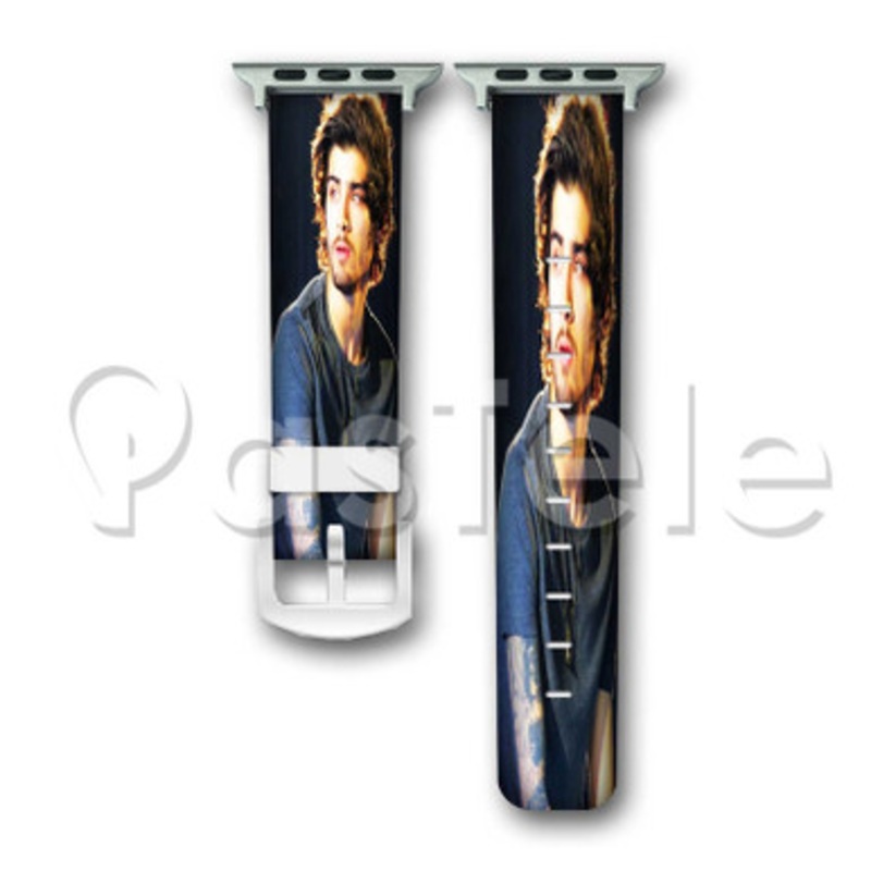 Zayn Malik 3 Custom Personalized Apple Watch Band 38mm 40mm 42mm 44mm Leather PU Watch