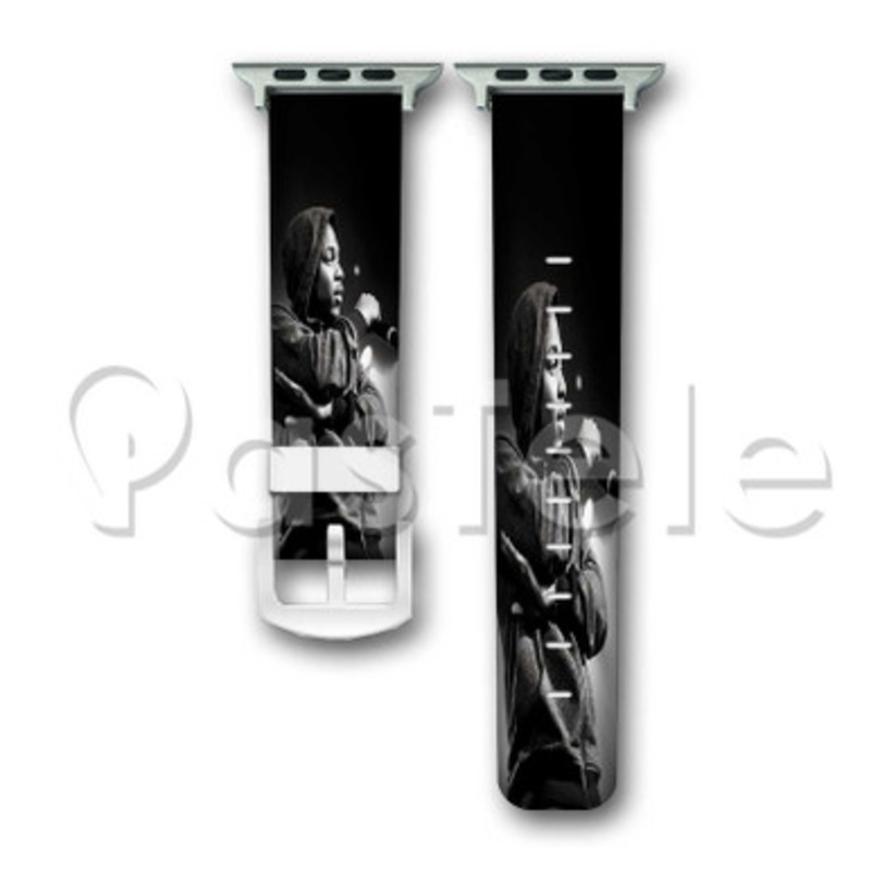 Kendrick Lamar Custom Personalized Apple Watch Band 38mm 40mm 42mm 44mm Leather PU Watch