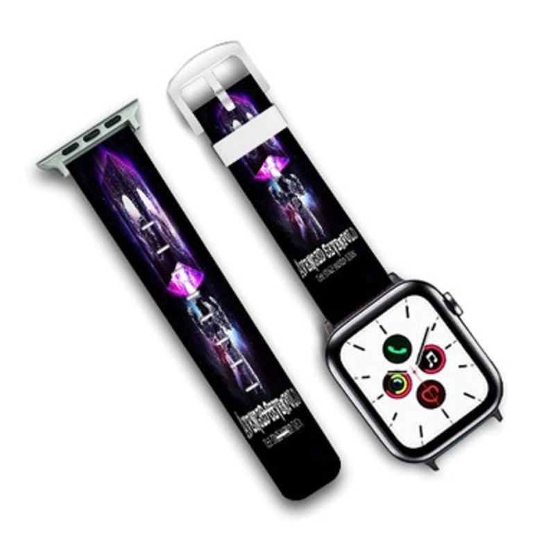 Pastele Avenged Sevenfold The Stage World Tour Custom Personalized Apple Watch Band Genuine Leather Watch Band Replacement 38mm 40mm 42mm 44mm
