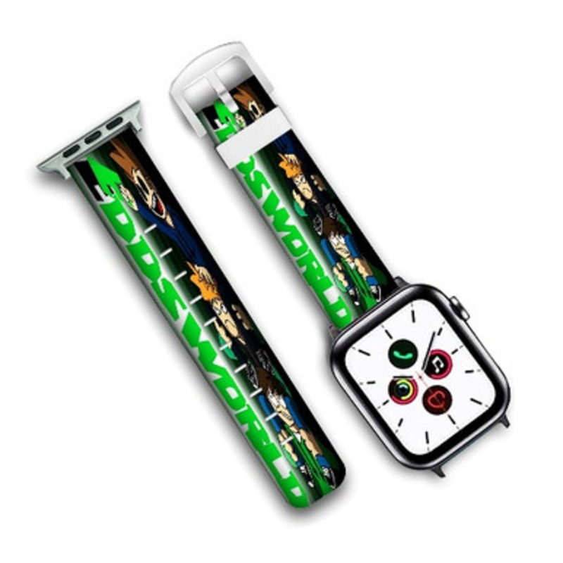Pastele Eddsworld Movie Custom Personalized Apple Watch Band Genuine Leather Watch Band Replacement 38mm 40mm 42mm 44mm