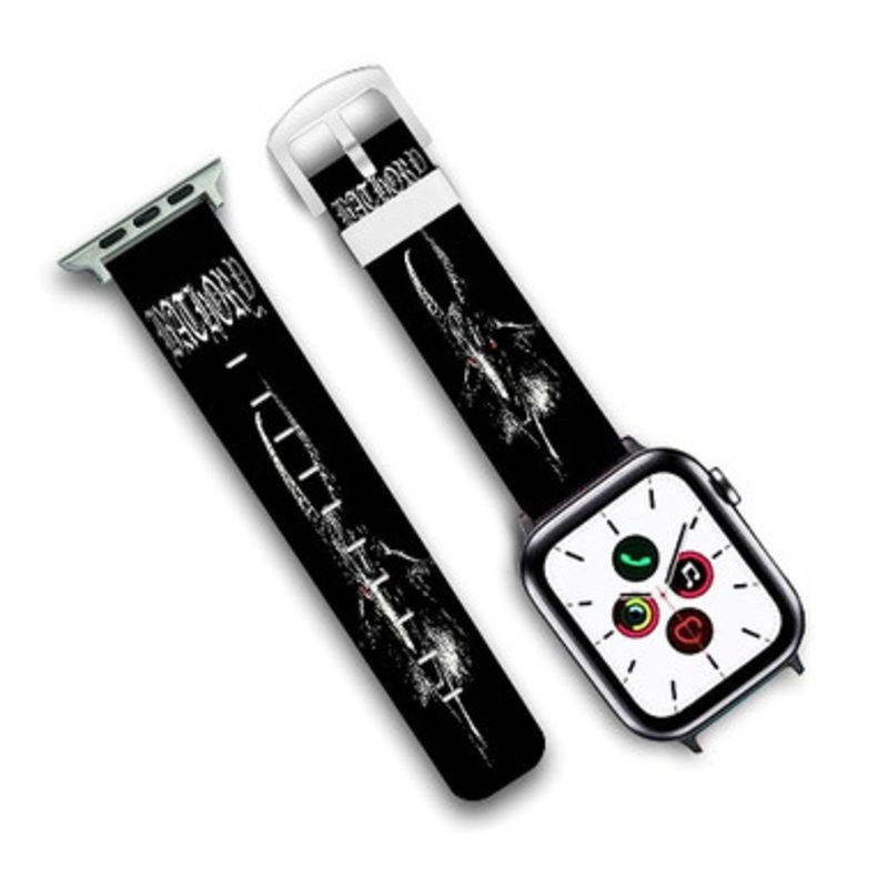 Pastele Bathory Custom New Personalized Apple Watch Band Genuine Leather Watch Band Replacement 38mm 40mm 42mm 44mm