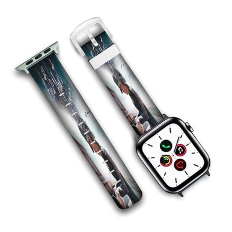 Pastele Beth Hart War in My Mind Custom Personalized Apple Watch Band Genuine Leather Watch Band Replacement 38mm 40mm 42mm 44mm