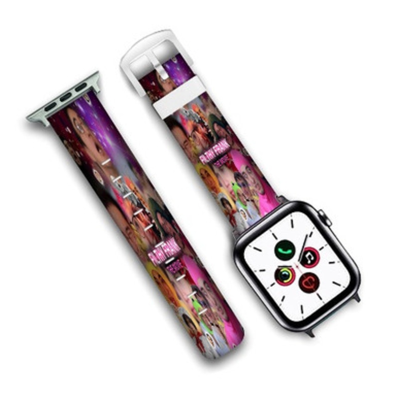 Pastele Filthy Frank The Movie Custom New Personalized Apple Watch Band Genuine Leather Watch Band Replacement 38mm 40mm 42mm 44mm