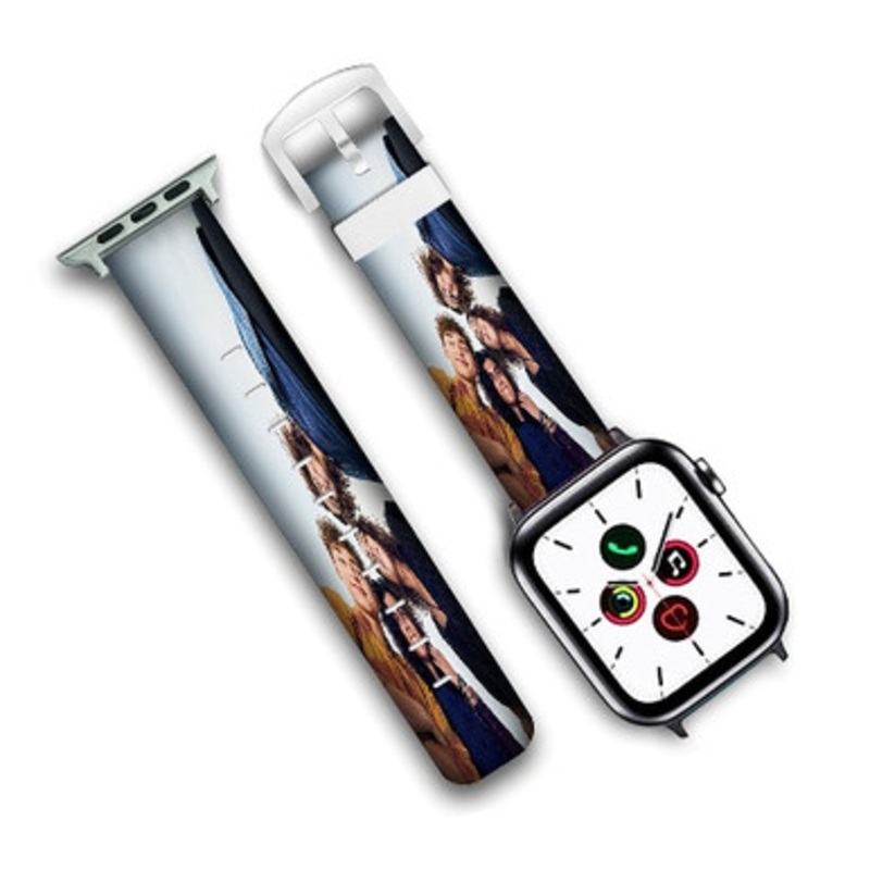 Pastele Greta Van Fleet Custom New Personalized Apple Watch Band Genuine Leather Watch Band Replacement 38mm 40mm 42mm 44mm