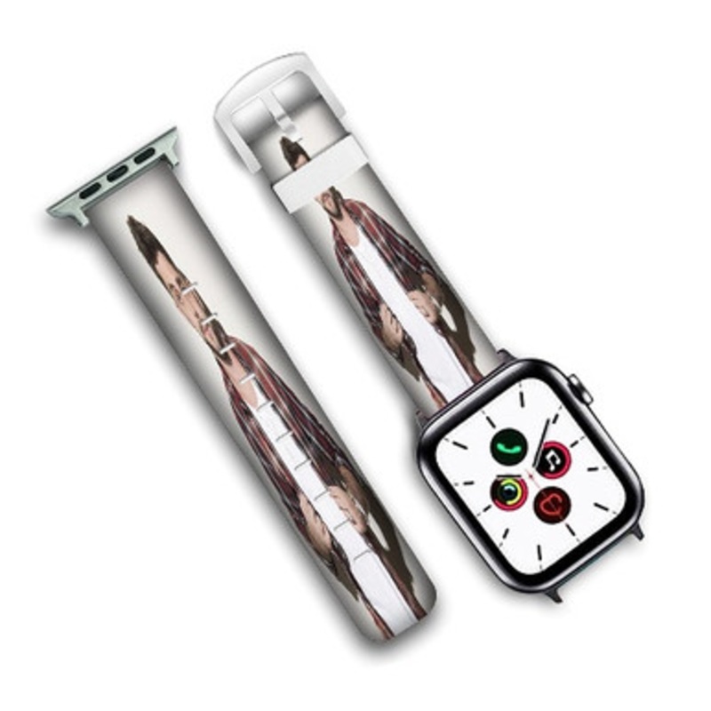 Pastele thomas rhett Custom New Personalized Apple Watch Band Genuine Leather Watch Band Replacement 38mm 40mm 42mm 44mm