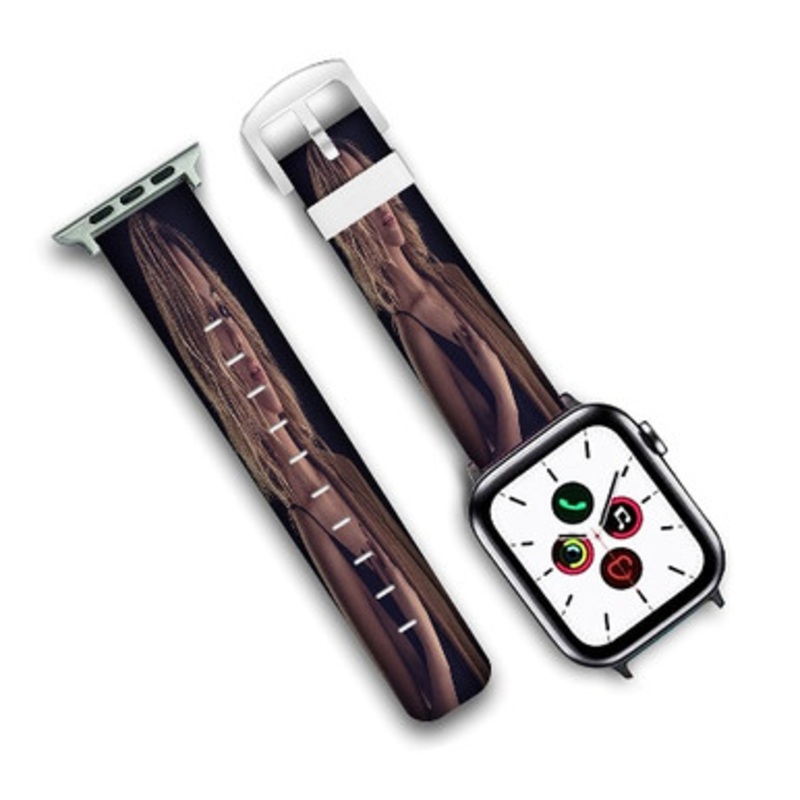 Pastele Dinah Jane Fifth Harmony Custom Personalized Apple Watch Band Genuine Leather Watch Band Replacement 38mm 40mm 42mm 44mm