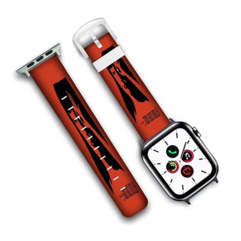 Pastele Goo Goo Dolls Miracle Pill Custom Personalized Apple Watch Band Genuine Leather Watch Band Replacement 38mm 40mm 42mm 44mm