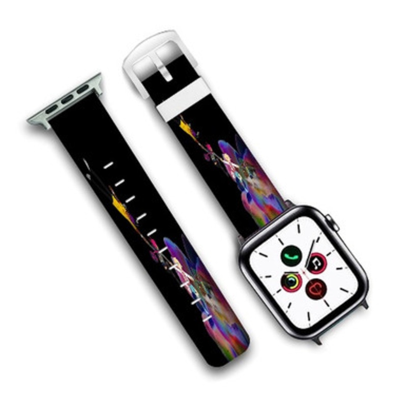 Pastele Lil Uzi Vert The Perfect Luv Tape Custom Personalized Apple Watch Band Genuine Leather Watch Band Replacement 38mm 40mm 42mm 44mm