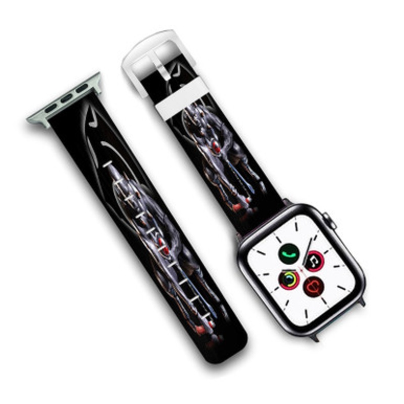 Pastele Thundercats Custom Personalized Apple Watch Band Genuine Leather Watch Band Replacement 38mm 40mm 42mm 44mm
