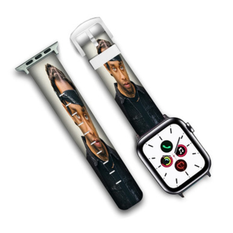 Pastele Ty Dolla Sign Custom New Personalized Apple Watch Band Genuine Leather Watch Band Replacement 38mm 40mm 42mm 44mm