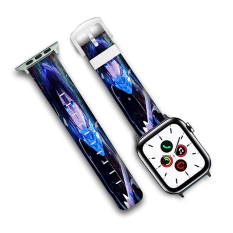 Pastele Yato Noragami Custom Personalized Apple Watch Band Genuine Leather Watch Band Replacement 38mm 40mm 42mm 44mm