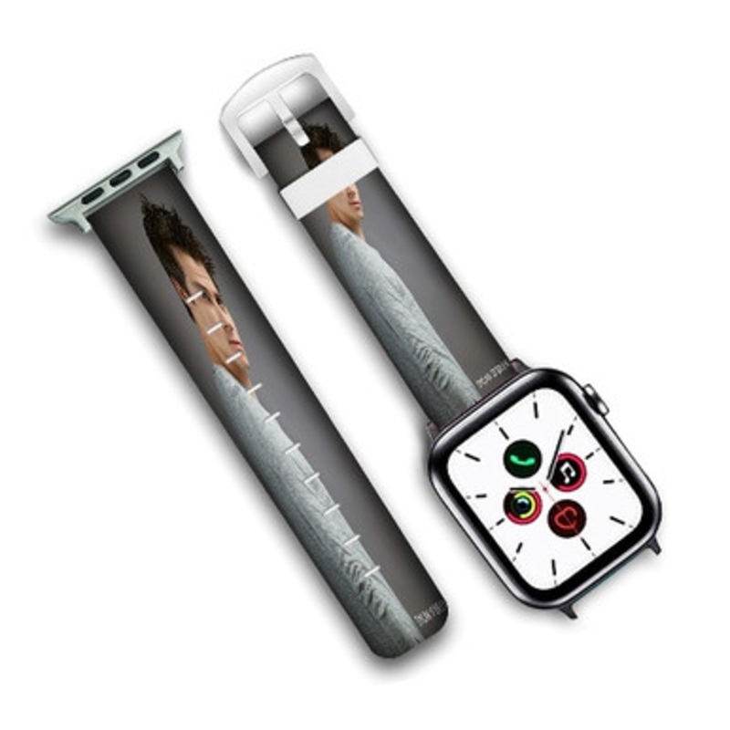 Pastele Dylan O Brien Custom Personalized Apple Watch Band Genuine Leather Watch Band Replacement 38mm 40mm 42mm 44mm