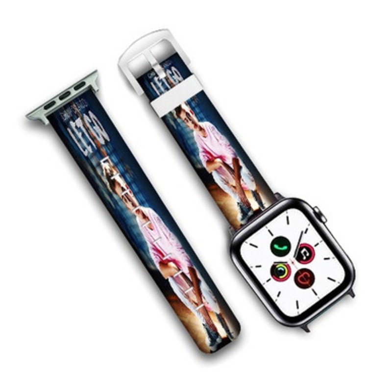 Pastele Johnny Orlando Let Go Custom Personalized Apple Watch Band Genuine Leather Watch Band Replacement 38mm 40mm 42mm 44mm