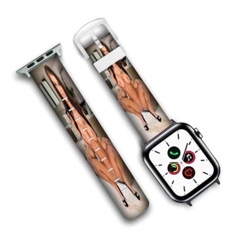 Pastele Peta Jensen Custom New Personalized Apple Watch Band Genuine Leather Watch Band Replacement 38mm 40mm 42mm 44mm