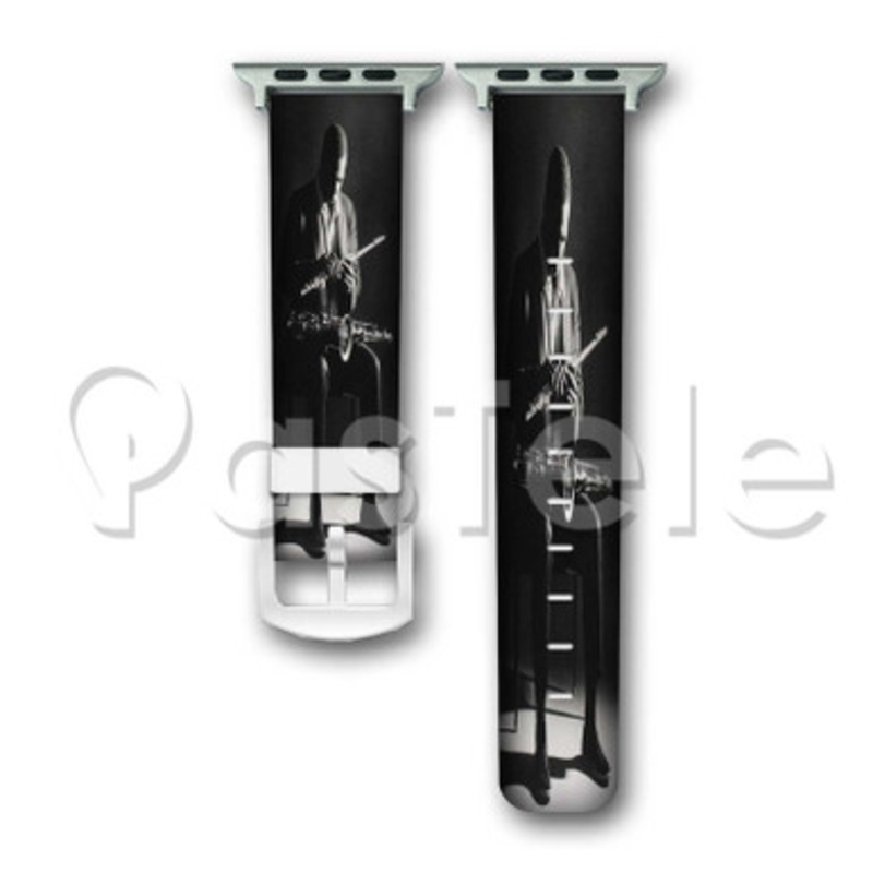 John Coltrane Custom Personalized Apple Watch Band 38mm 40mm 42mm 44mm Leather PU