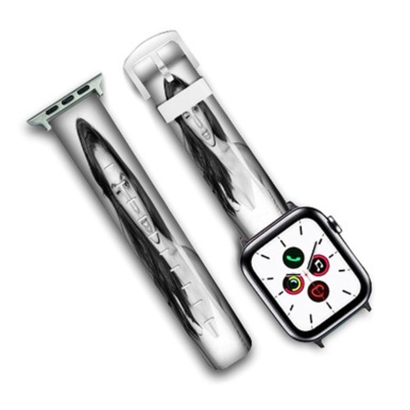 Pastele Gal Gadot Custom Personalized Apple Watch Band Genuine Leather Watch Band Replacement 38mm 40mm 42mm 44mm