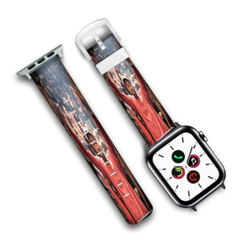 Pastele I Feel Like Pablo Kanye West Custom Personalized Apple Watch Band Genuine Leather Watch Band Replacement 38mm 40mm 42mm 44mm