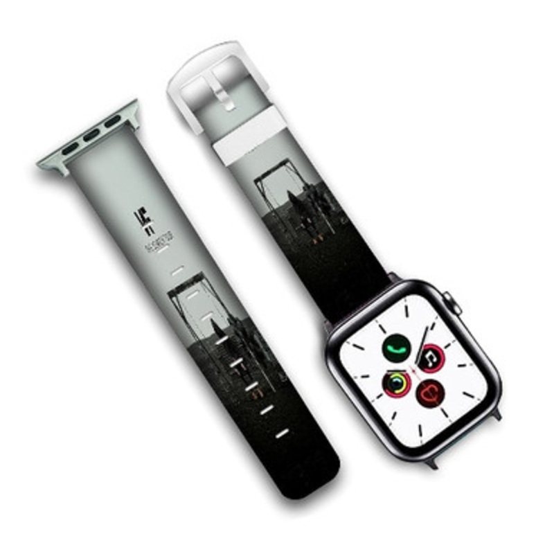 Pastele NF The Search Tour Custom Personalized Apple Watch Band Genuine Leather Watch Band Replacement 38mm 40mm 42mm 44mm