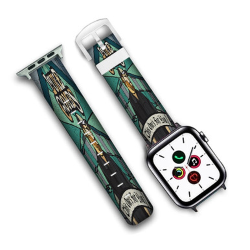Pastele This One s for You Luke Combs Custom Personalized Apple Watch Band Genuine Leather Watch Band Replacement 38mm 40mm 42mm 44mm