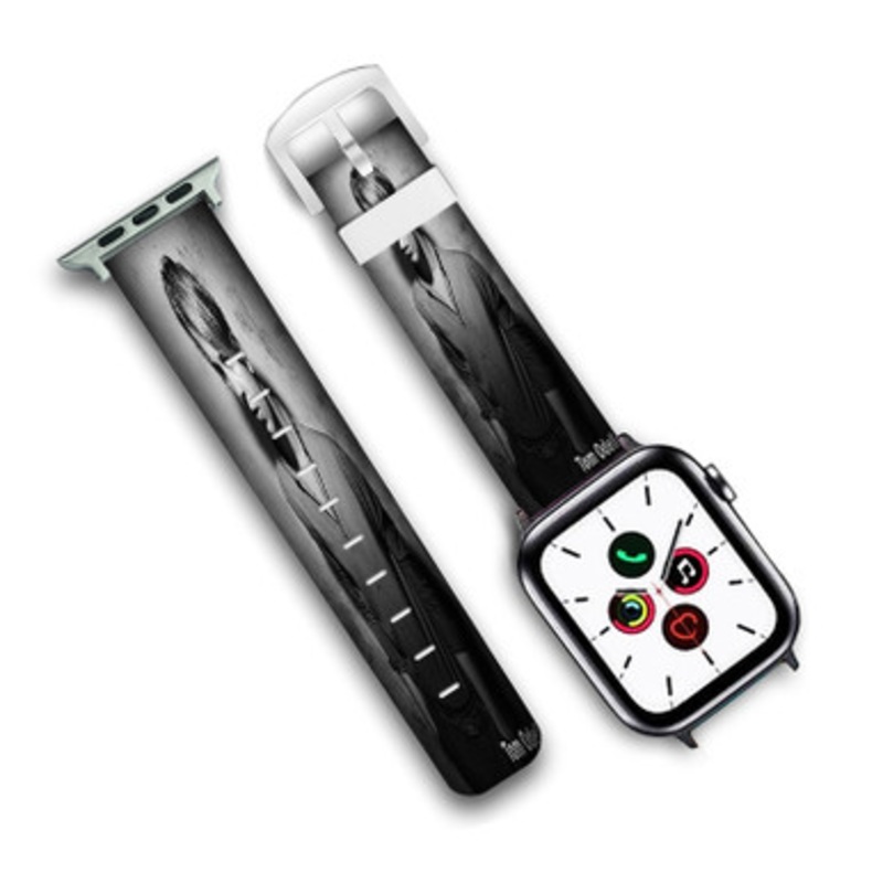 Pastele Tom Odell Custom Personalized Apple Watch Band Genuine Leather Watch Band Replacement 38mm 40mm 42mm 44mm