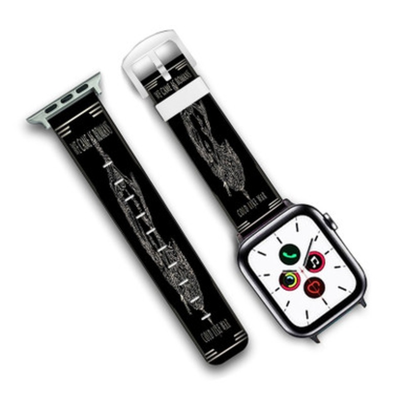 Pastele We Came as Romans Custom Personalized Apple Watch Band Genuine Leather Watch Band Replacement 38mm 40mm 42mm 44mm