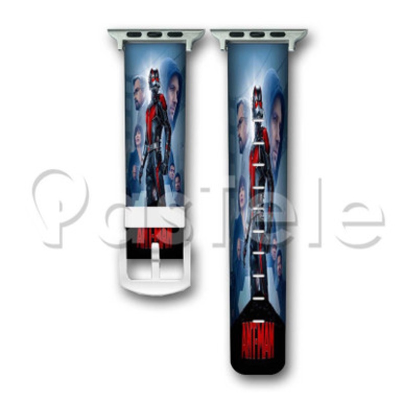 Ant Man Superhero 2 Custom Personalized Apple Watch Band 38mm 40mm 42mm 44mm Leather PU
