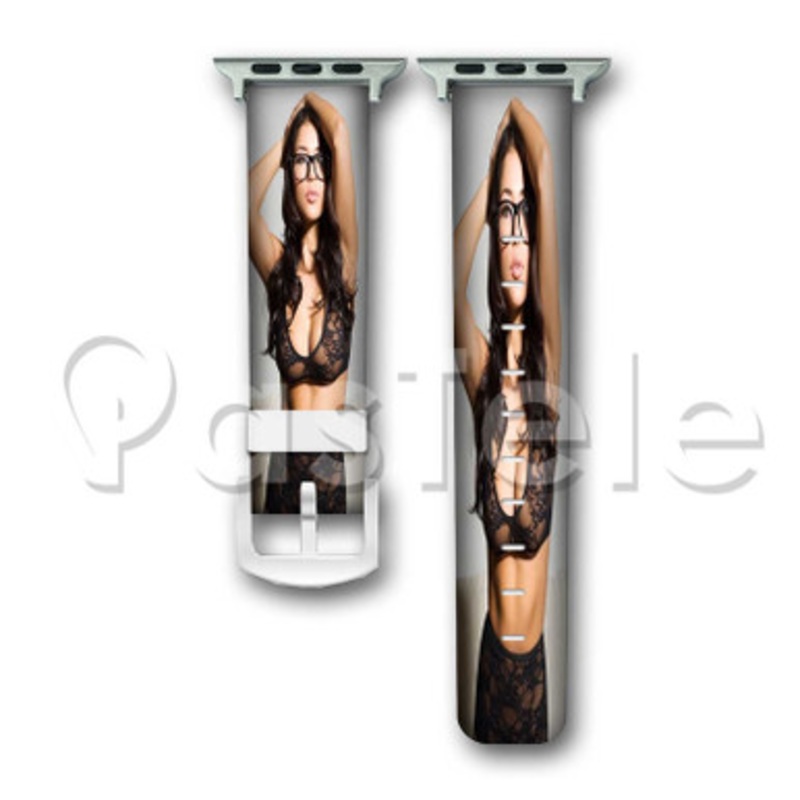 Arianny Celeste UFC 2 Custom Personalized Apple Watch Band 38mm 40mm 42mm 44mm Leather PU